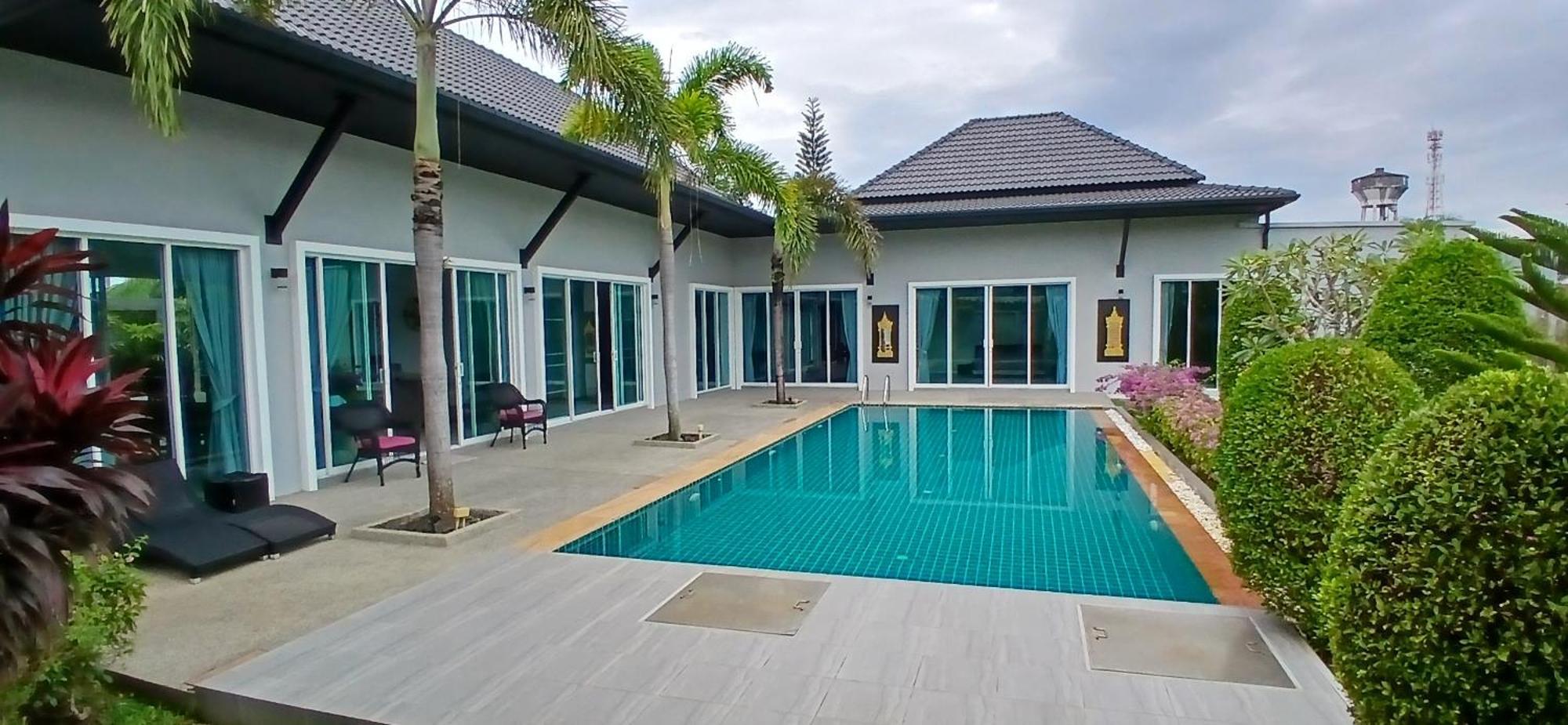 Bua Sawan 3 Bedroom Villa By Apart Homes Ban Pak Lak ภายนอก รูปภาพ