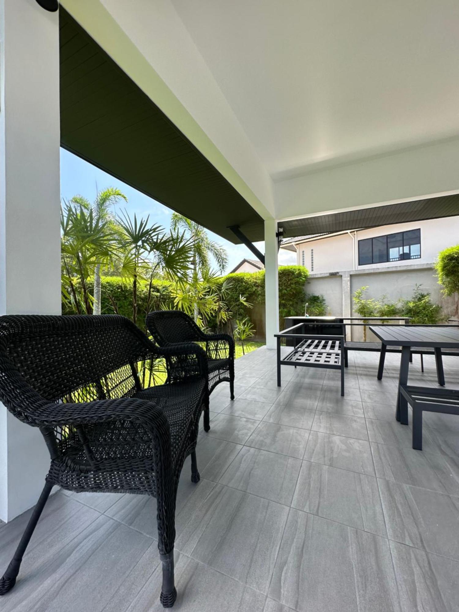 Bua Sawan 3 Bedroom Villa By Apart Homes Ban Pak Lak ภายนอก รูปภาพ